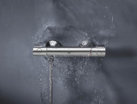 Термостат для душа с душевым гарнитуром Grohe Grohtherm 800 34565 001 (34565001) хром Термостат для душа с душевым гарнитуром Grohe Grohtherm 800 34565 001 (34565001) хром